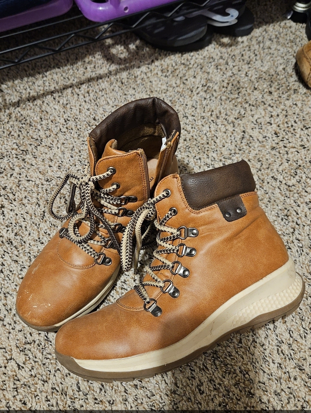 Maurices Cognac Riley Adventure Boot - Picture 3 of 8